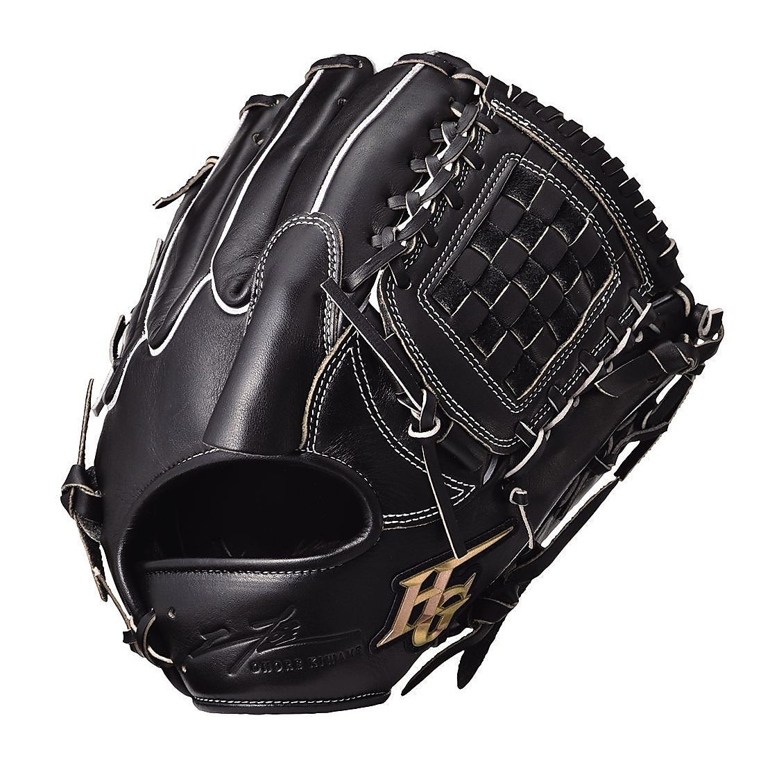 HI-GOLDハイゴールド - OKG-2101 軟式グラブ SRブラック LH OKG2101