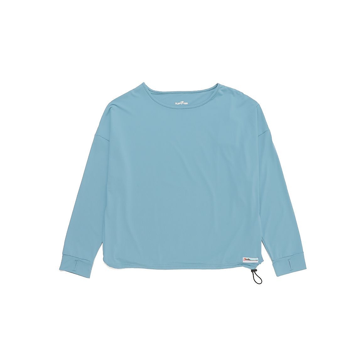 PLWYSAQAドロップショルダーラッシュTレディース