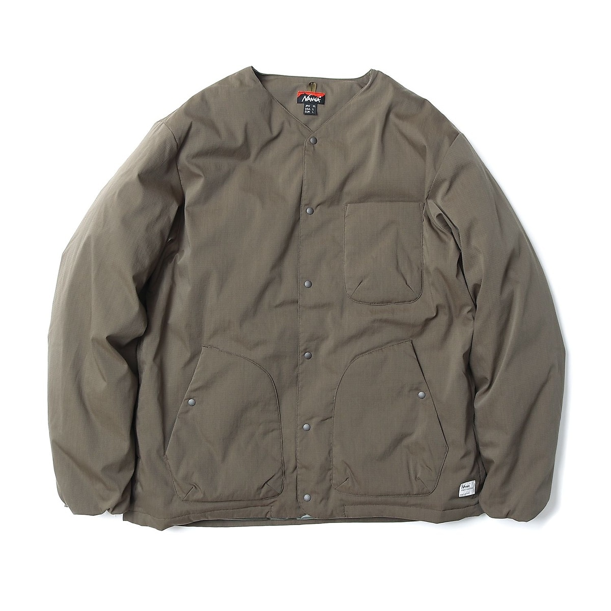 TAKIBI RIPSTOP INNER DOWN CARDIGAN (タキビリップストップインナーダウンカーディガン)