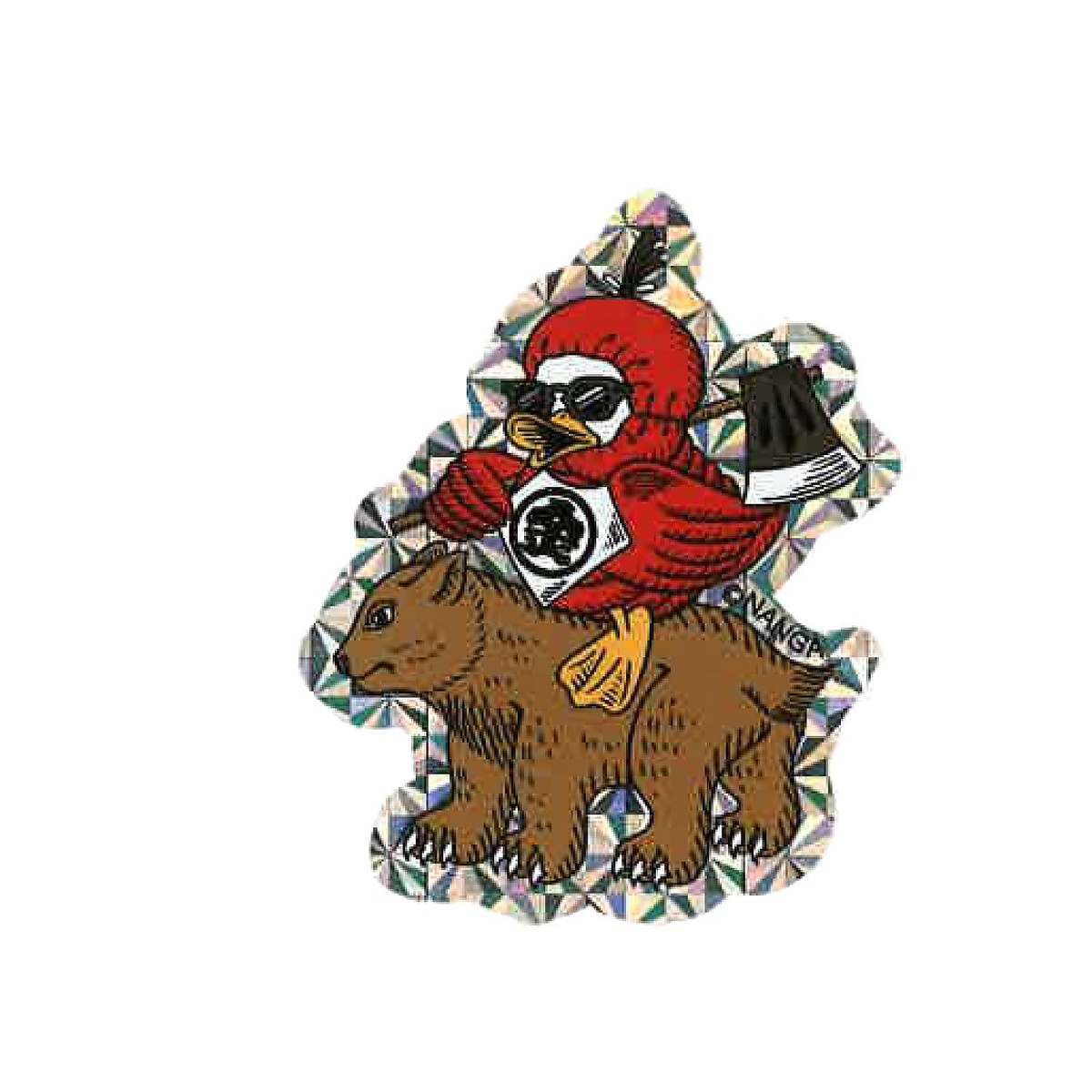 HOLOGRAPHIC GAAACY STICKER (ホログラフィックガーシーステッカー)