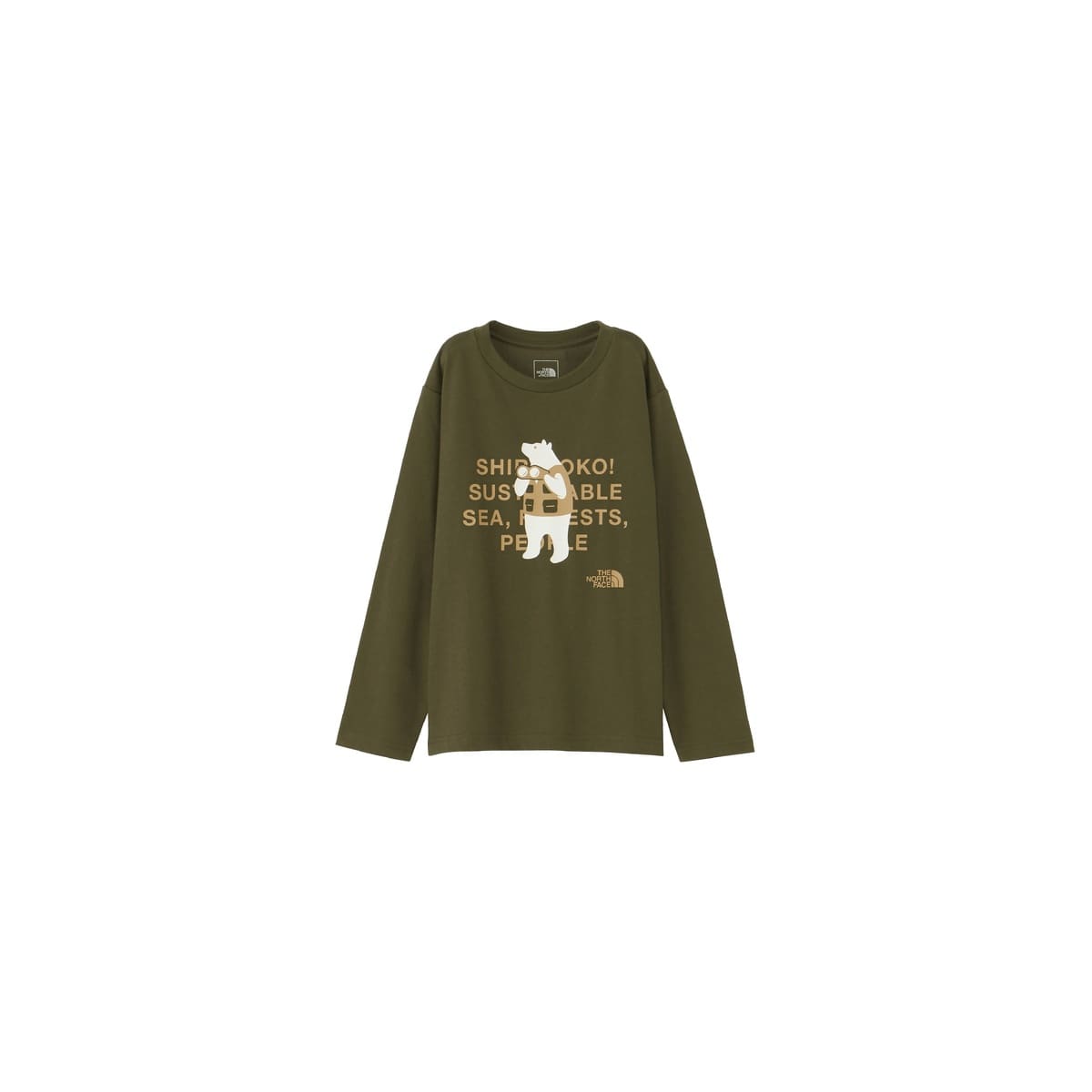L/S Shiretoko Toko Tee (キッズ ロングスリーブシレトコトコティー)