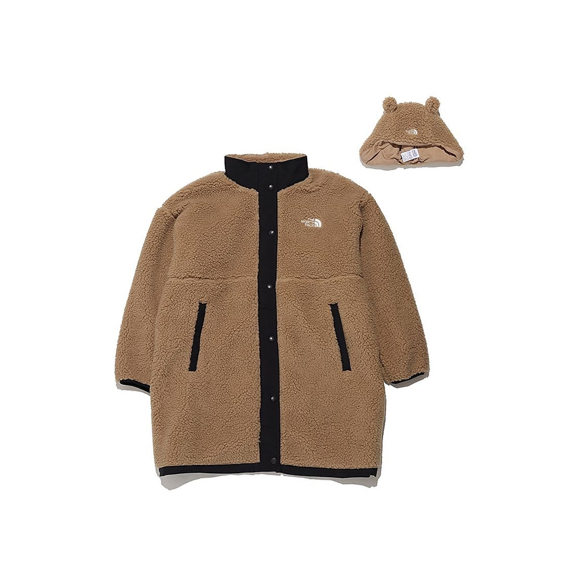 Maternity Boa Fleece Jacket & Baby Cap (マタニティボアフリースジャケット&ベビーキャップ)