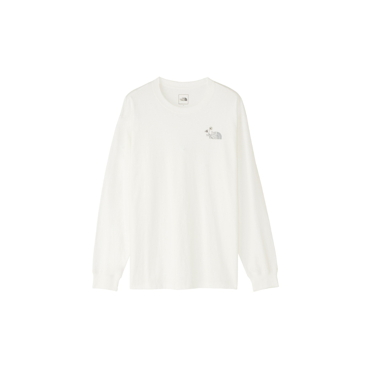 L/S Flower Logo Tee (ロングスリーブフラワーロゴティー)