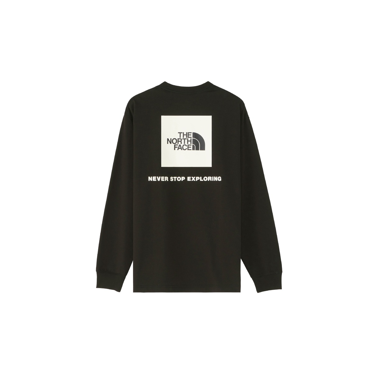 L/S Back Square Logo Tee (ロングスリーブバックスクエアロゴティー)