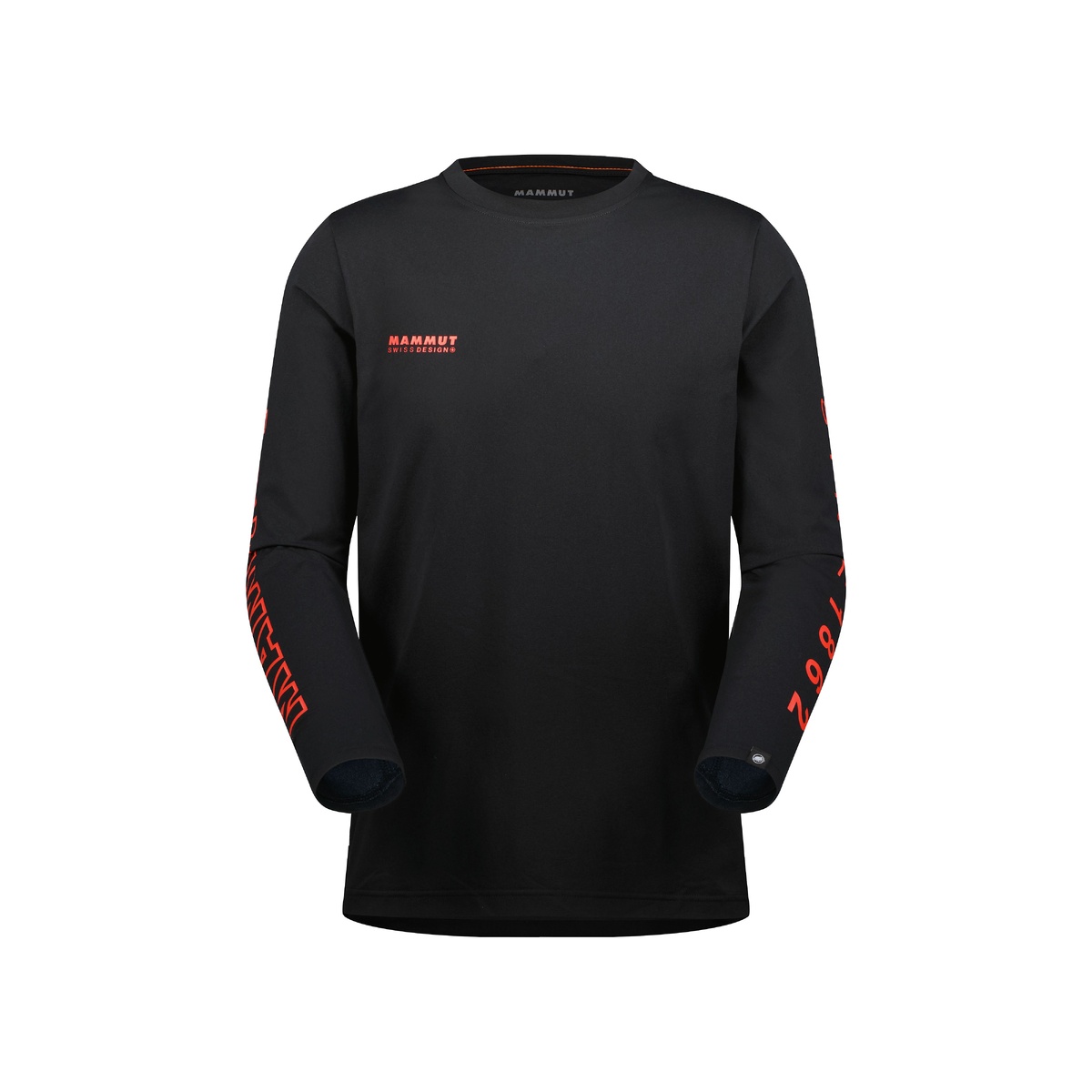 QD LOGO PRINT LONGSLEEVE T-SHIRTS AF MEN