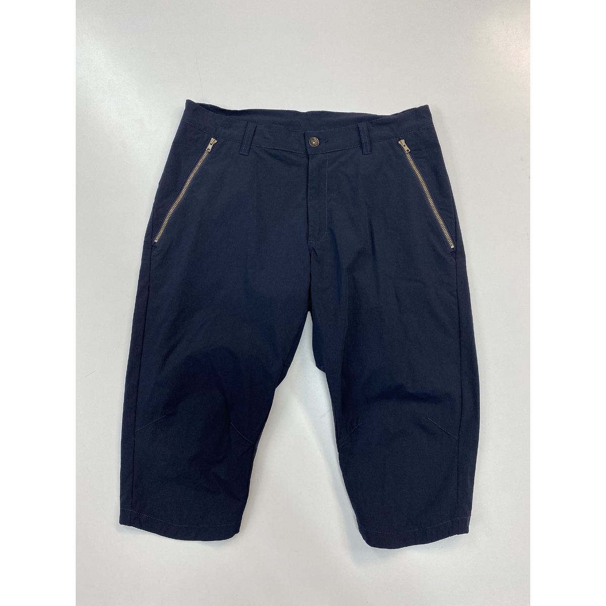 リップストップ　３Dクロップドパンツ　ネイビー