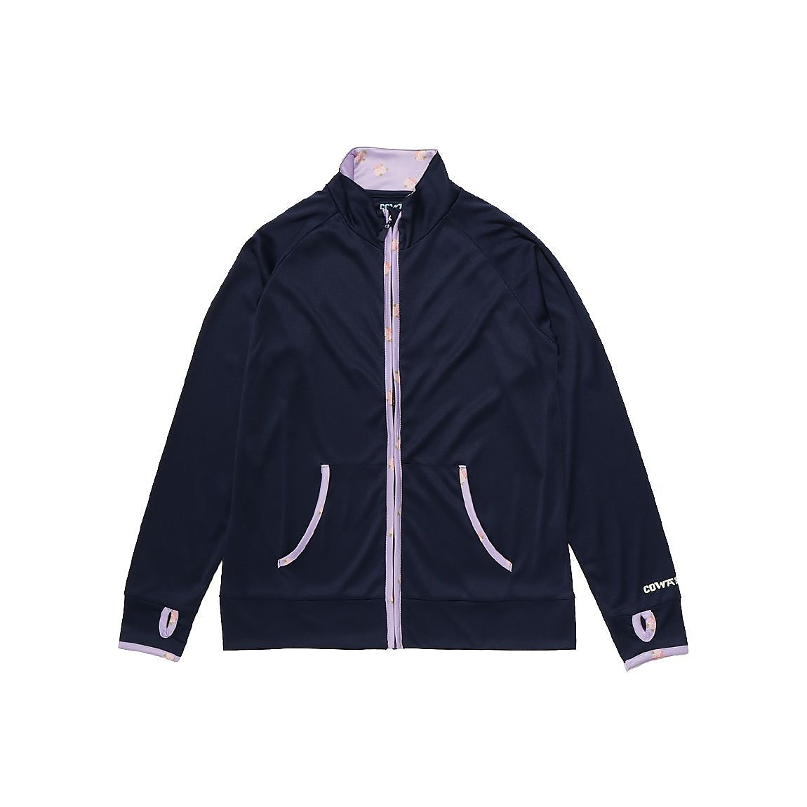 CBスモールフラワーラッシュジャケットネイビー