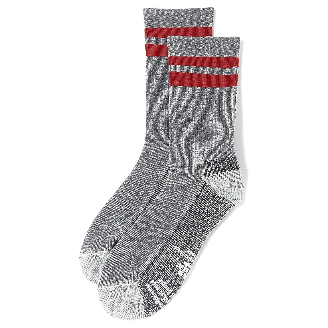 パイルラインクルーソックス