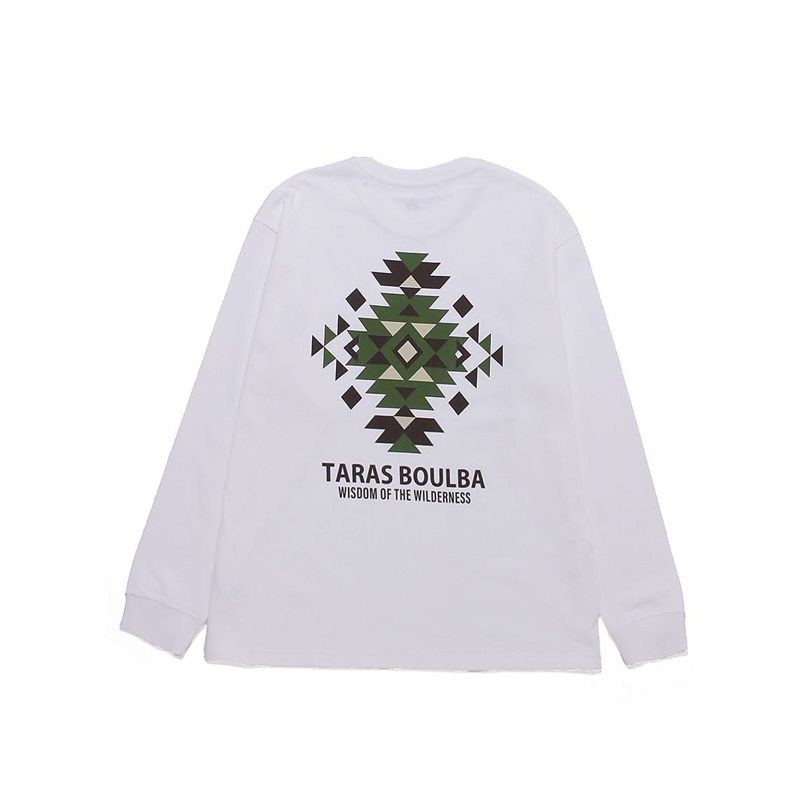 ヘビーコットンロングＴシャツ（幾何学）
