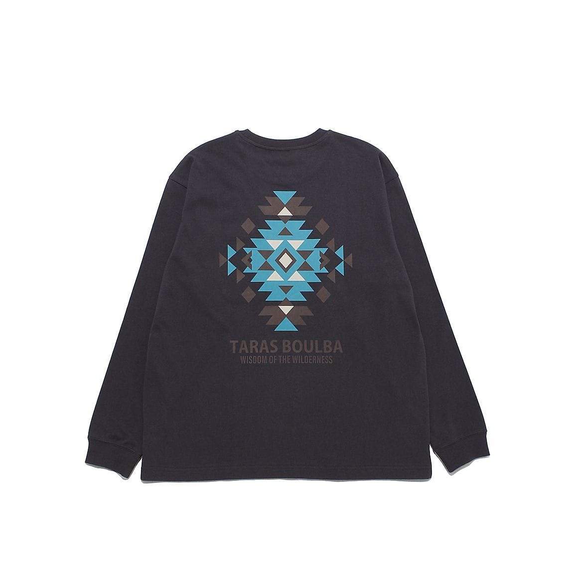 ヘビーコットンロングＴシャツ（幾何学）