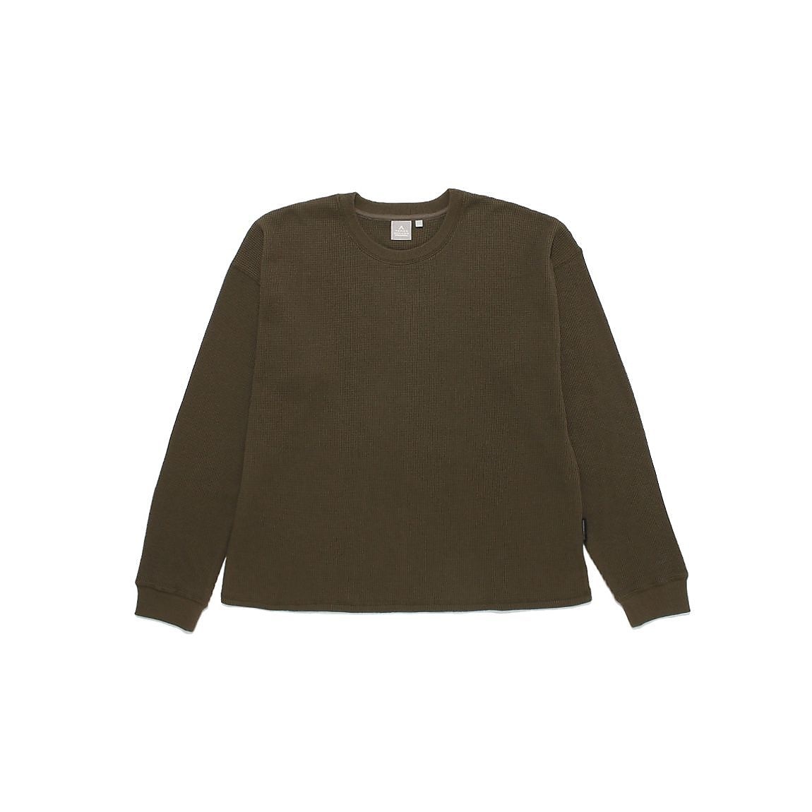 レディース ワッフルロングTシャツ