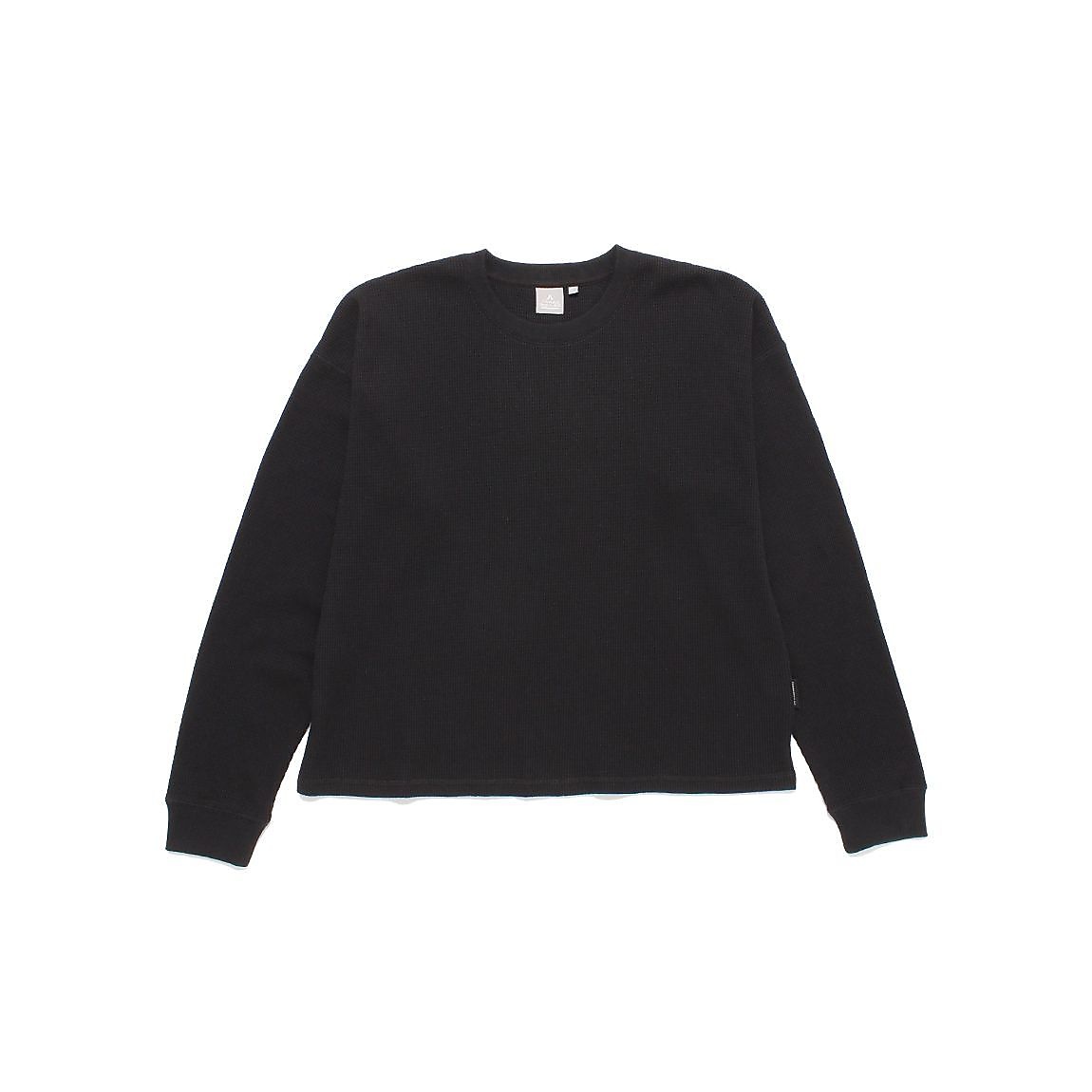 レディース ワッフルロングTシャツ