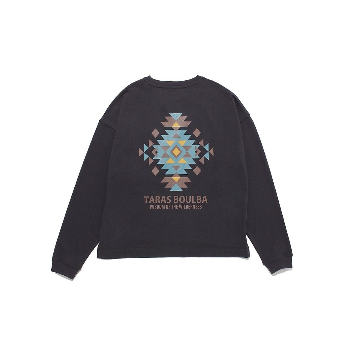 レディース ヘビーコットンロングＴシャツ（幾何学）