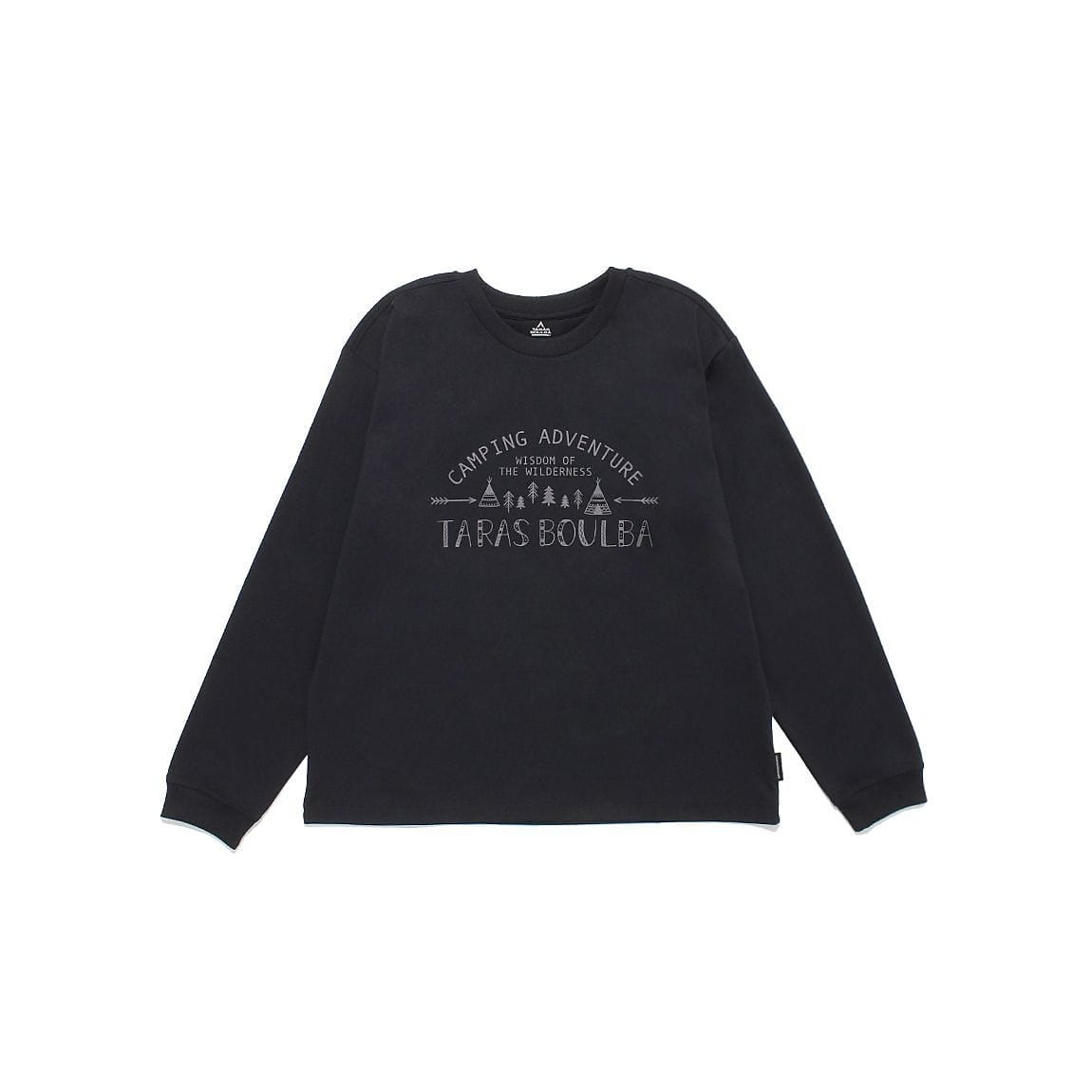 レディース ポリエステルロングＴシャツ（キャンプロゴ）