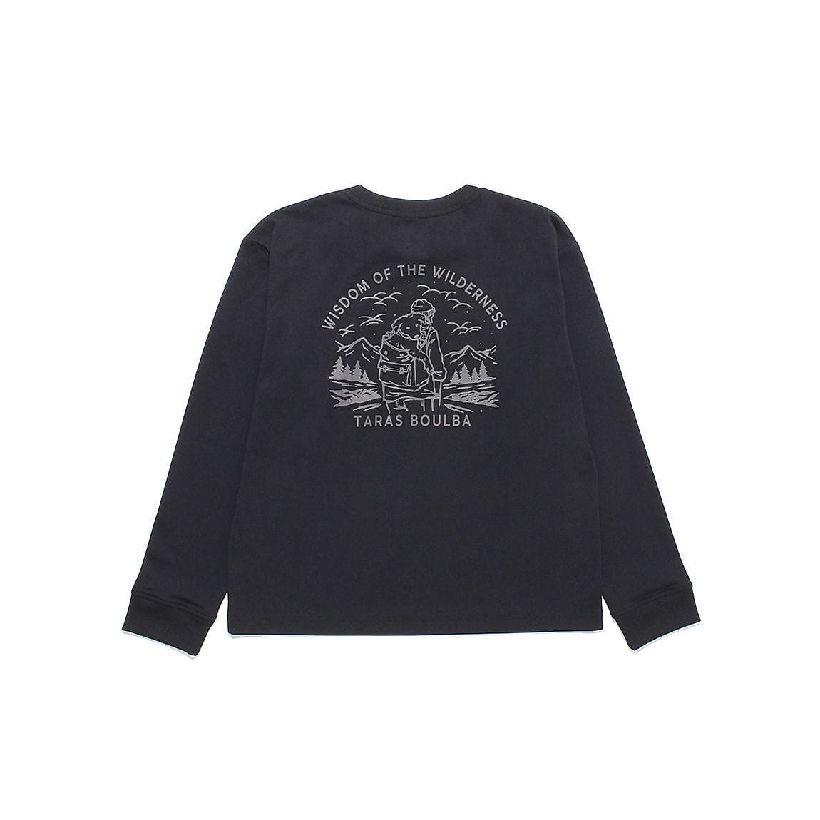 レディース ポリエステルロングＴシャツ（山登り）