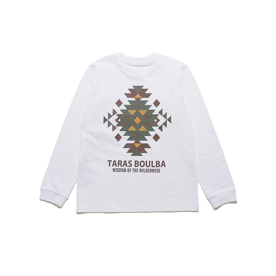 ジュニア ヘビーコットンロングTシャツ（幾何学）