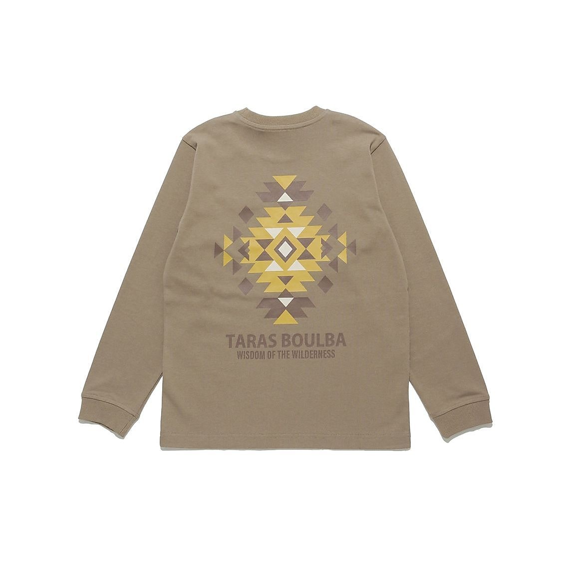 ジュニア ヘビーコットンロングTシャツ（幾何学）