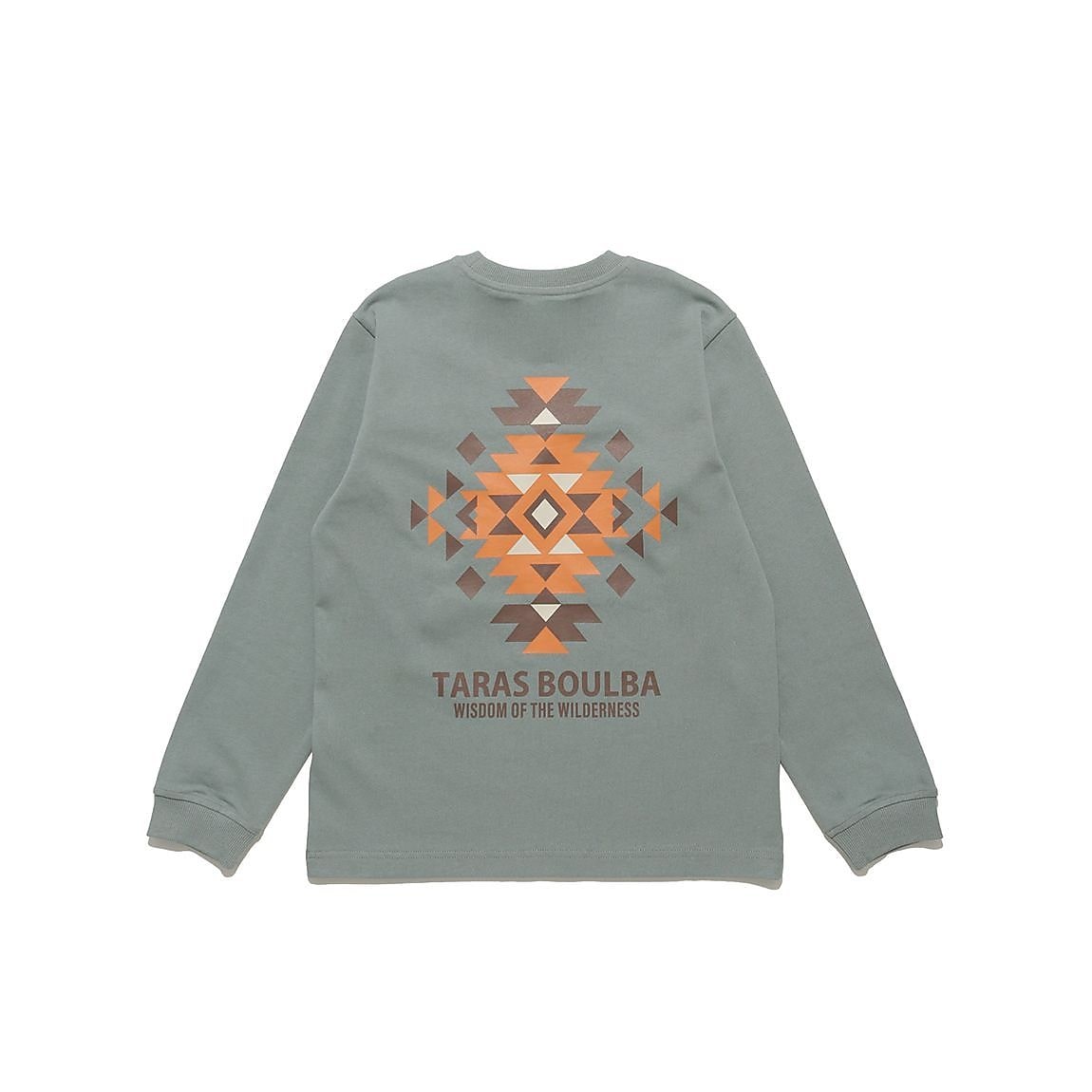 ジュニア ヘビーコットンロングTシャツ（幾何学）