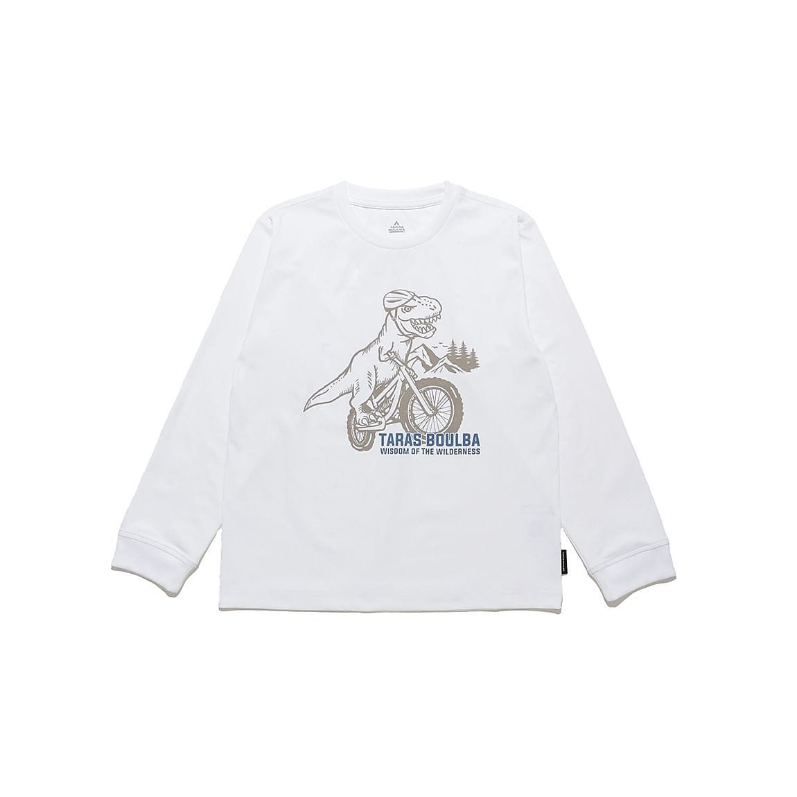 ジュニア ポリエステルロングTシャツ（恐竜）
