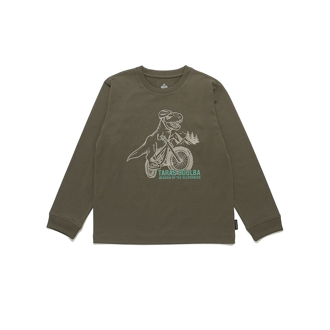 ジュニア ポリエステルロングTシャツ（恐竜）
