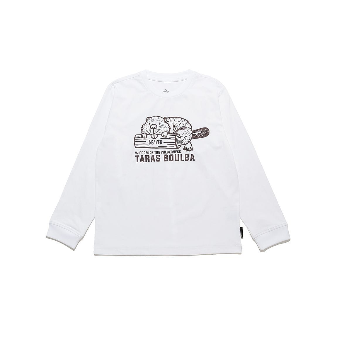 ジュニア ポリエステルロングＴシャツ（ビーバー）