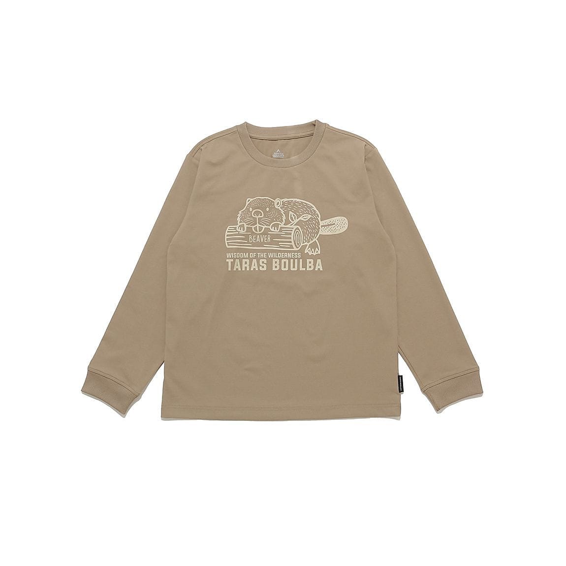 ジュニア ポリエステルロングＴシャツ（ビーバー）