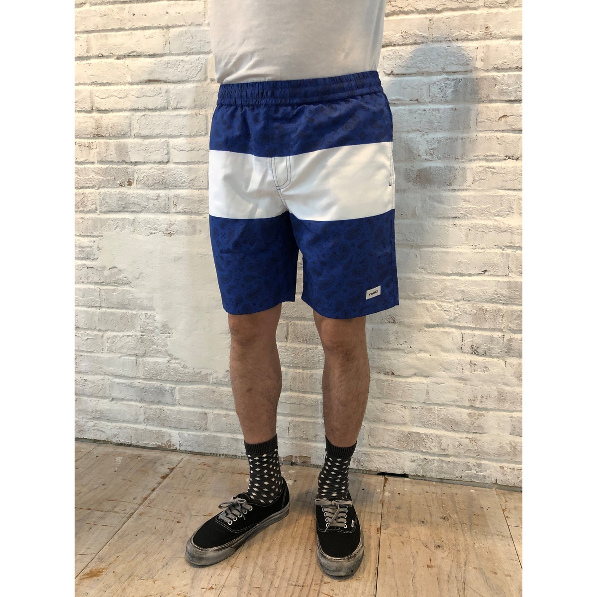 ROIAL ボードショーツ別注ペイズリー柄