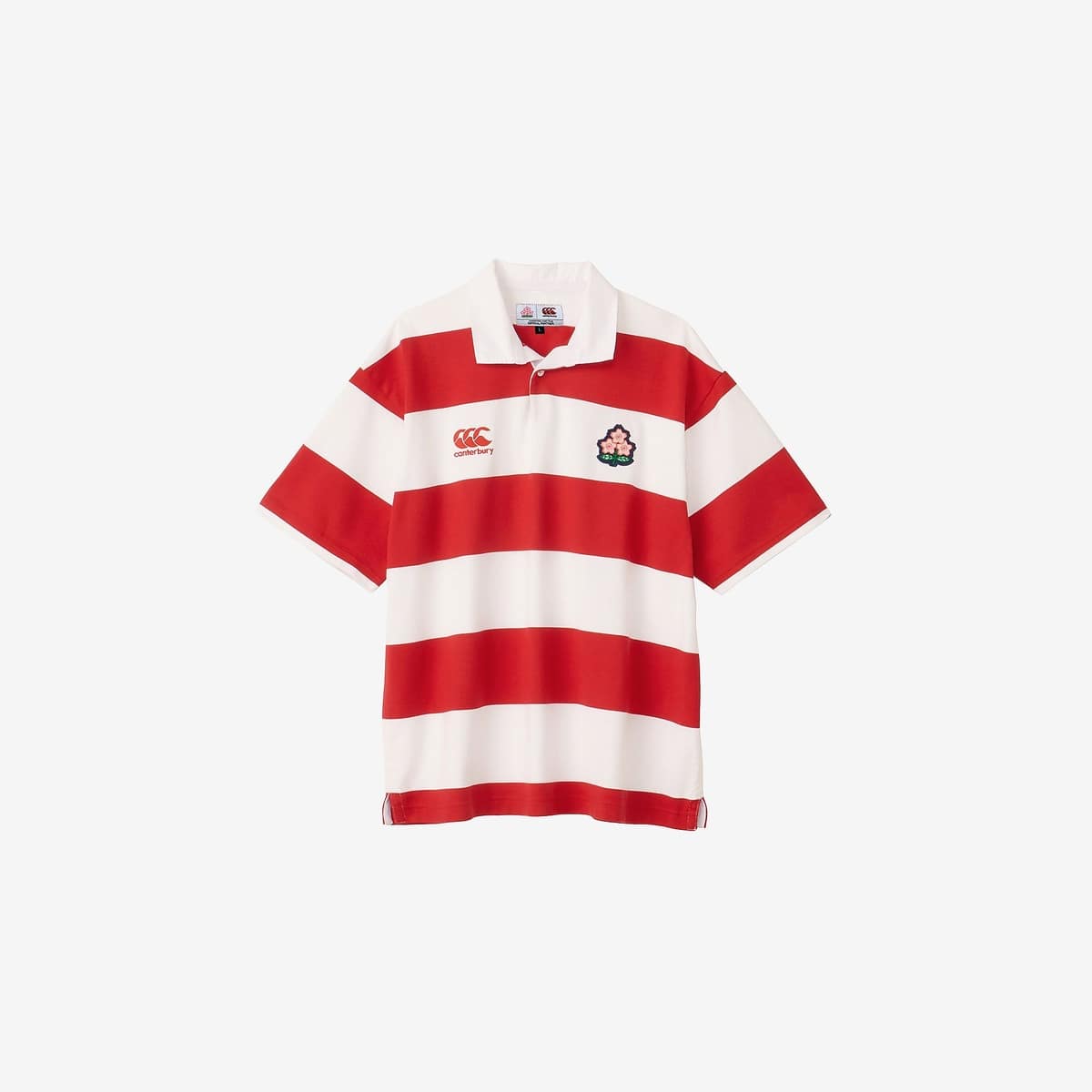 JAPAN S/S 4INCH STRIPE RUGBY JERSEY