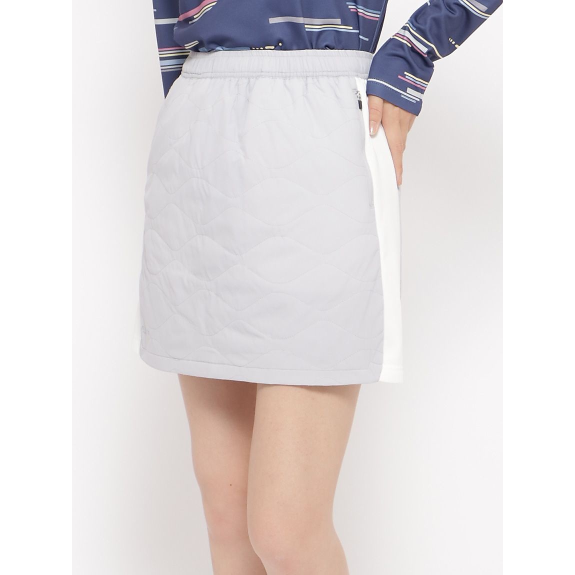 HYBRID 中綿/ジャージ ミニスカートLADIES