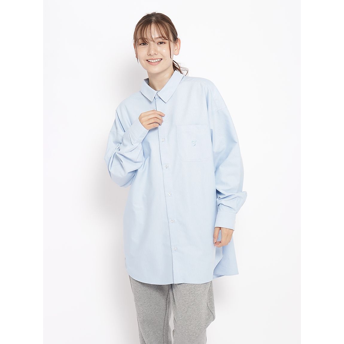 オックスフォード　オーバーサイズシャツUNISEX