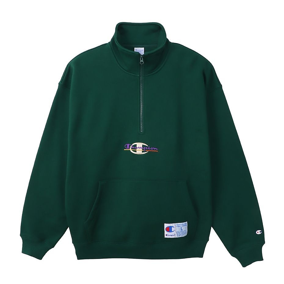 HALF ZIP SWEATSHIRT