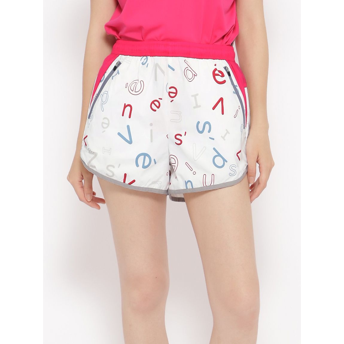 for RUN ウィンドストレッチpr プリントショートパンツ LADIES