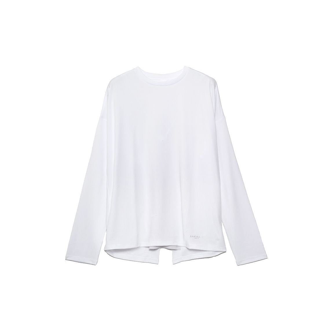 for RUN テックカノコ バックスリット長袖Tシャツ LADIES