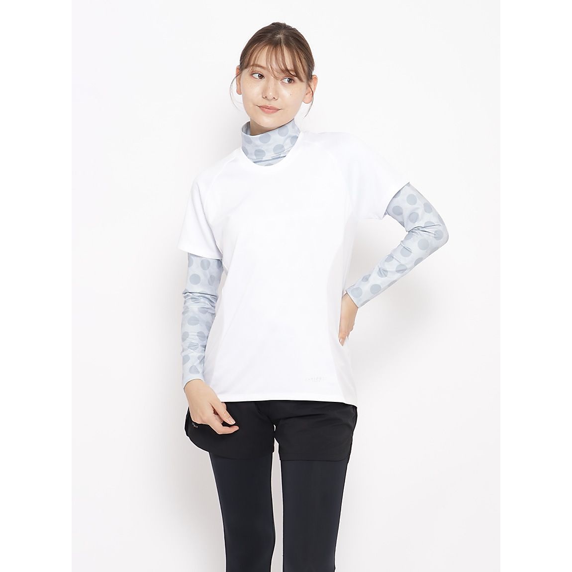 for RUN テックカノコ クルーネックTシャツ LADIES