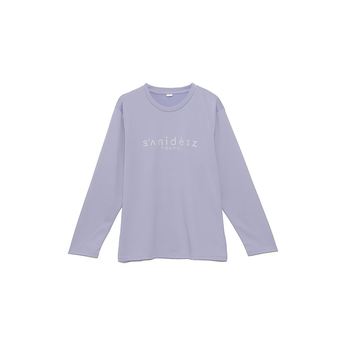 for RUN テックカノコ クルーネックロゴプリント長袖 MENS