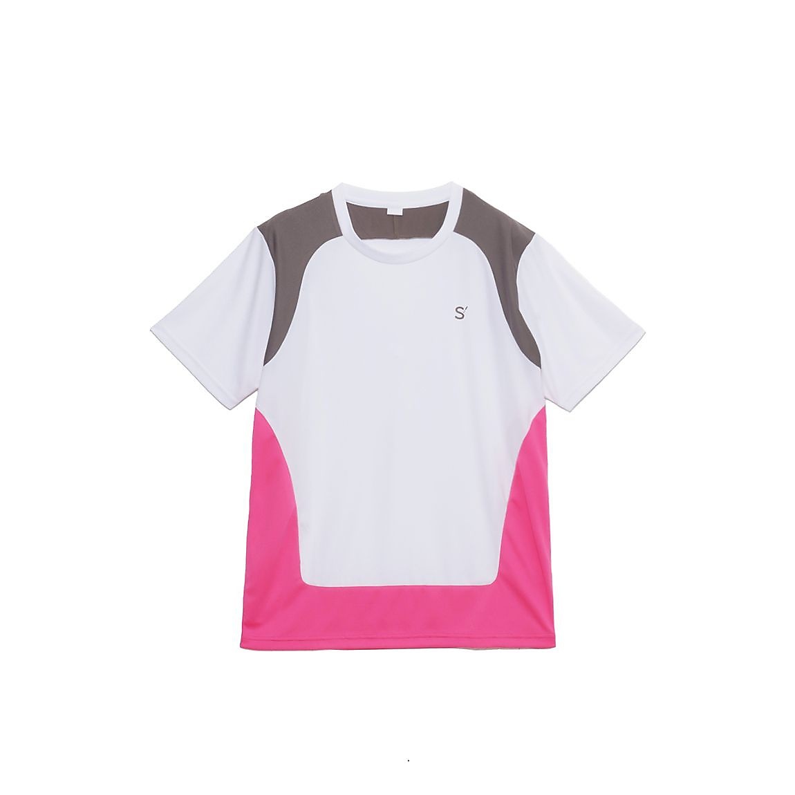 for RUN ドライスムースpr カラーブロックTシャツ MENS