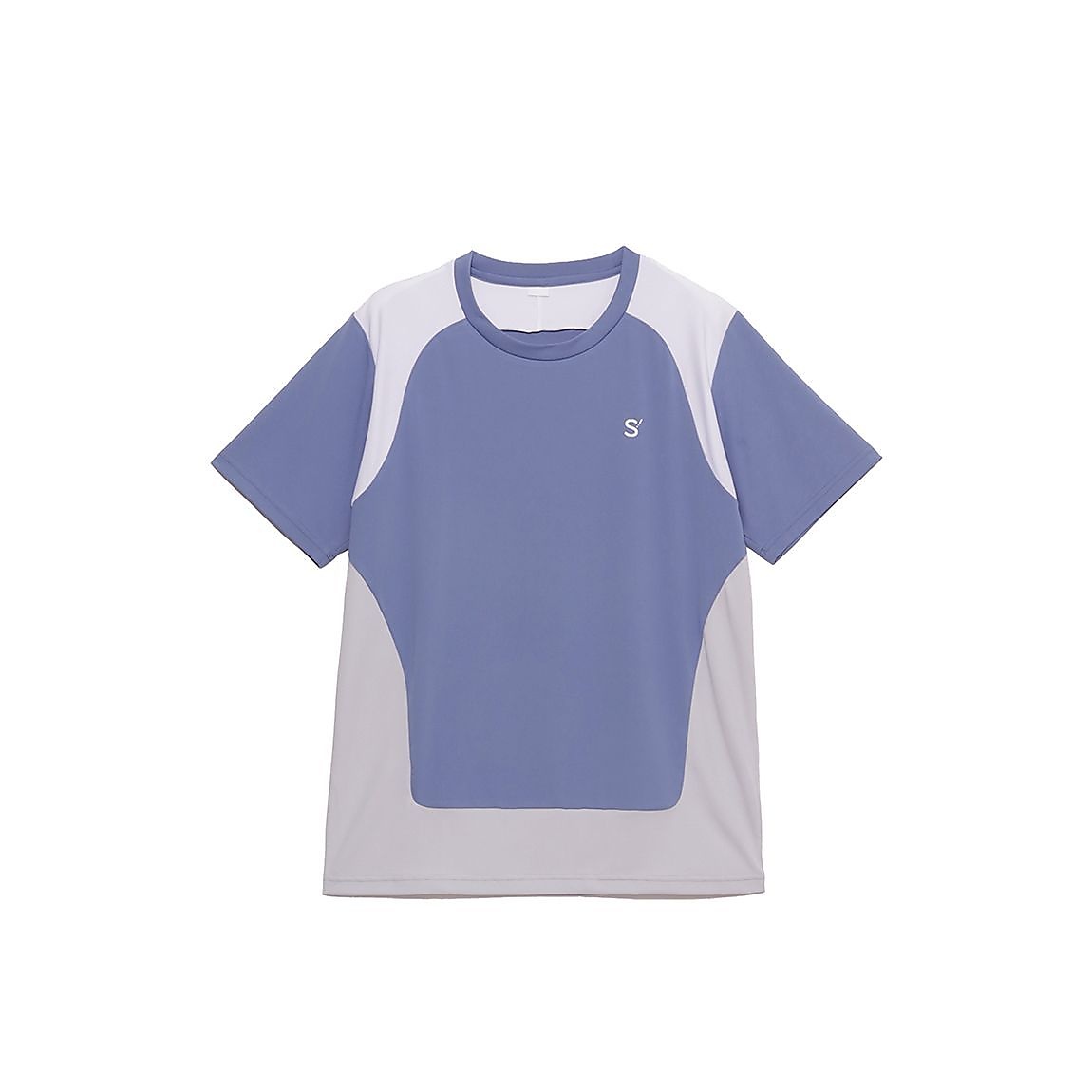 for RUN ドライスムースpr カラーブロックTシャツ MENS