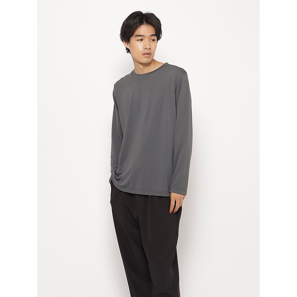 ゼロドライウォームクルーネック長袖Tシャツ MENS