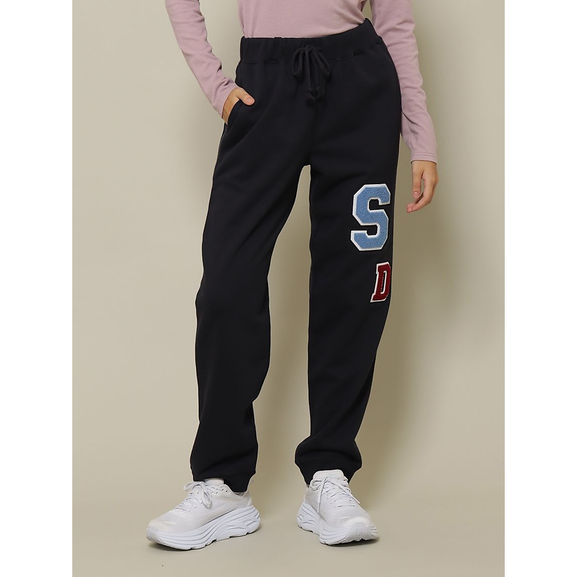 ワッペンスウェット ジョガーパンツ