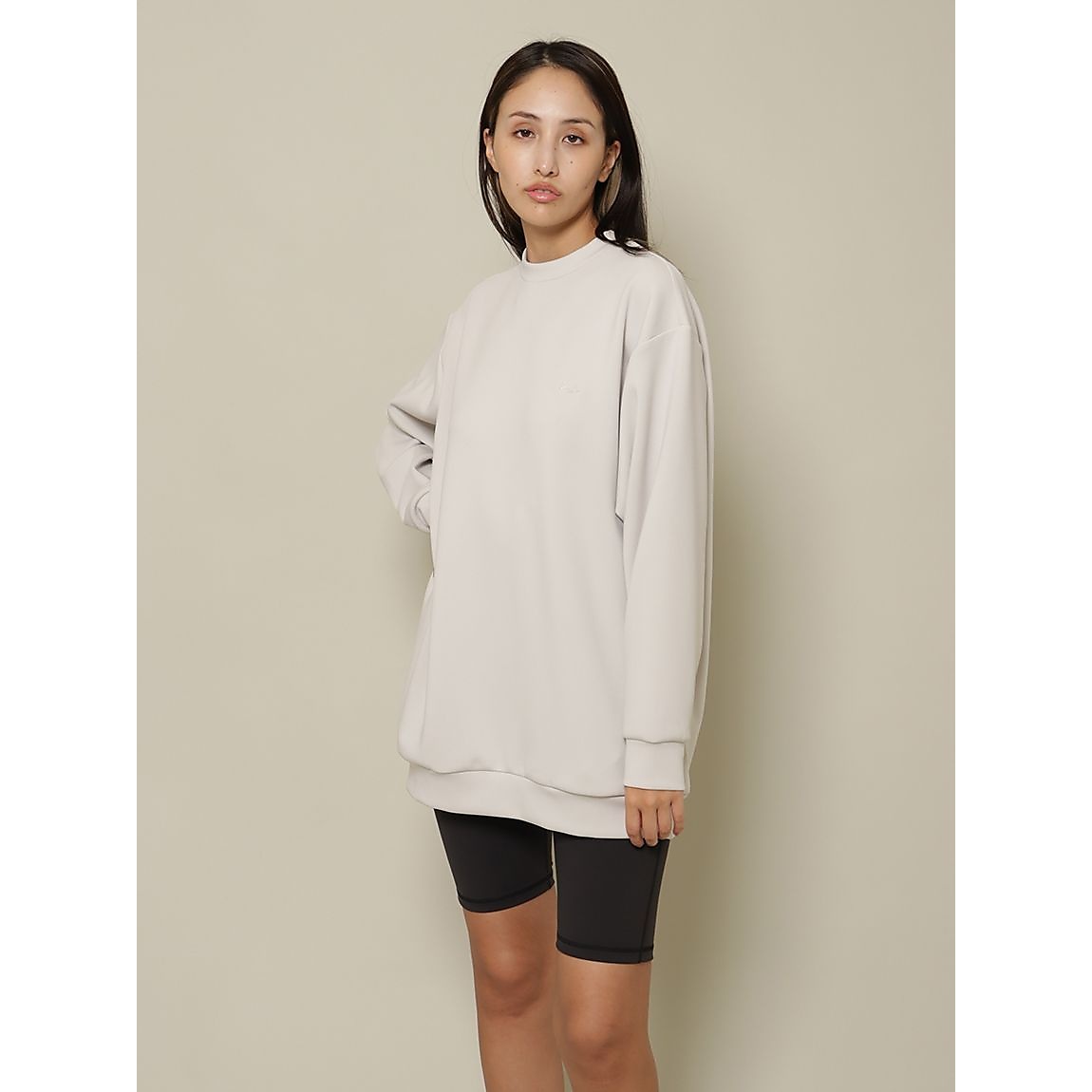 アクアスーティング クルーネックプルオーバー