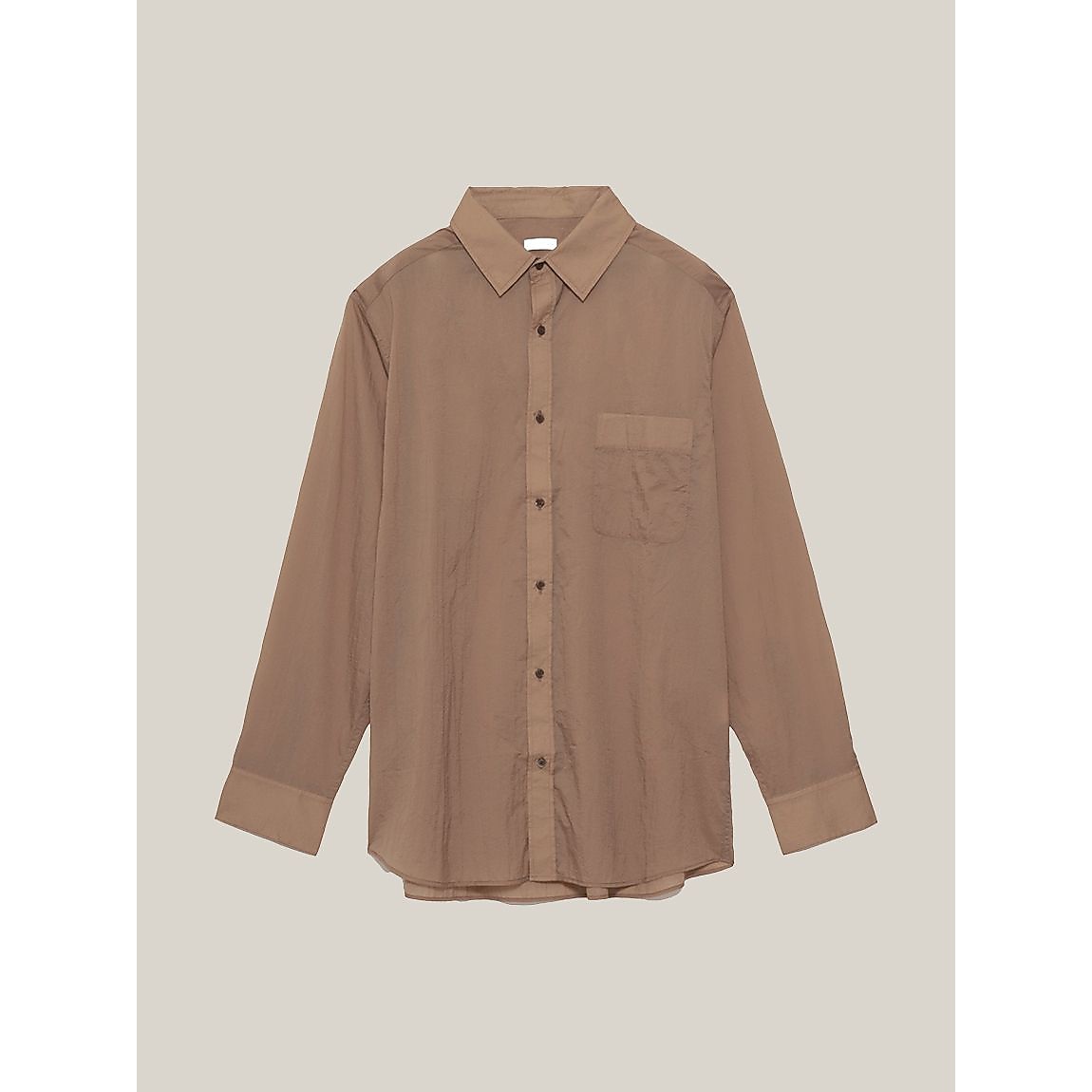 エアーナイロン オーバーサイズシャツ