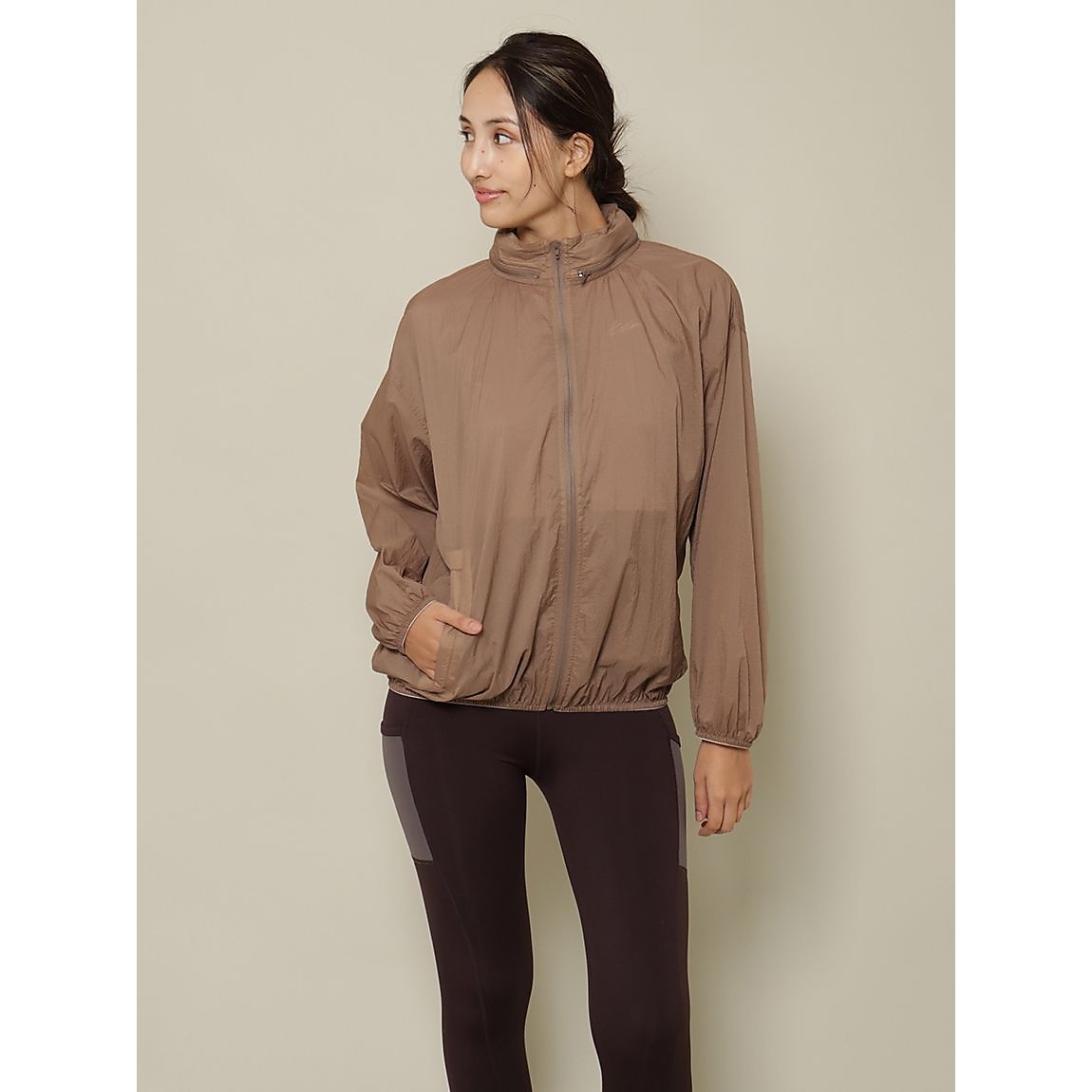 エアーナイロン フーディブルゾン