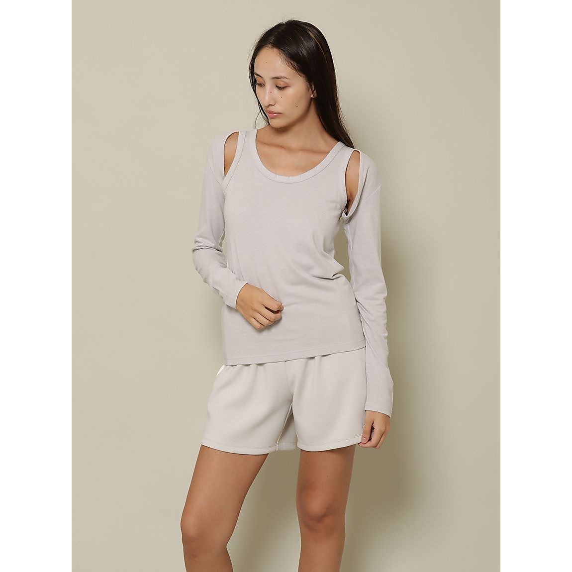 コットンウォーム ボレロ＆タンクトップセット