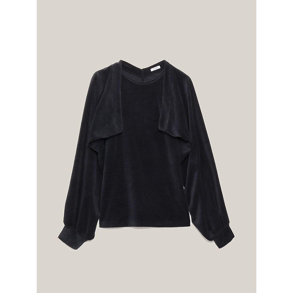 コンパクトベロア タンクトッフ