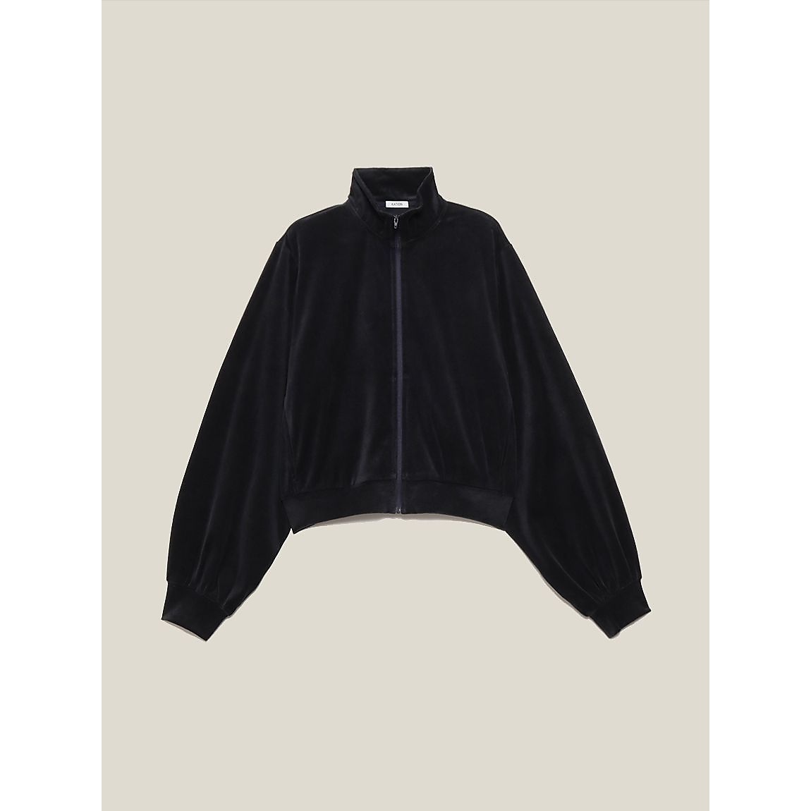 コンパクトベロアブルゾン