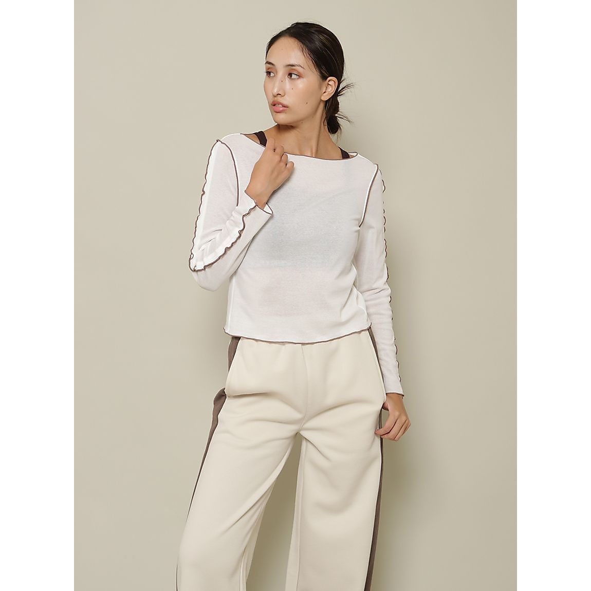 フィンリーフライス クルーネックプルオーバー