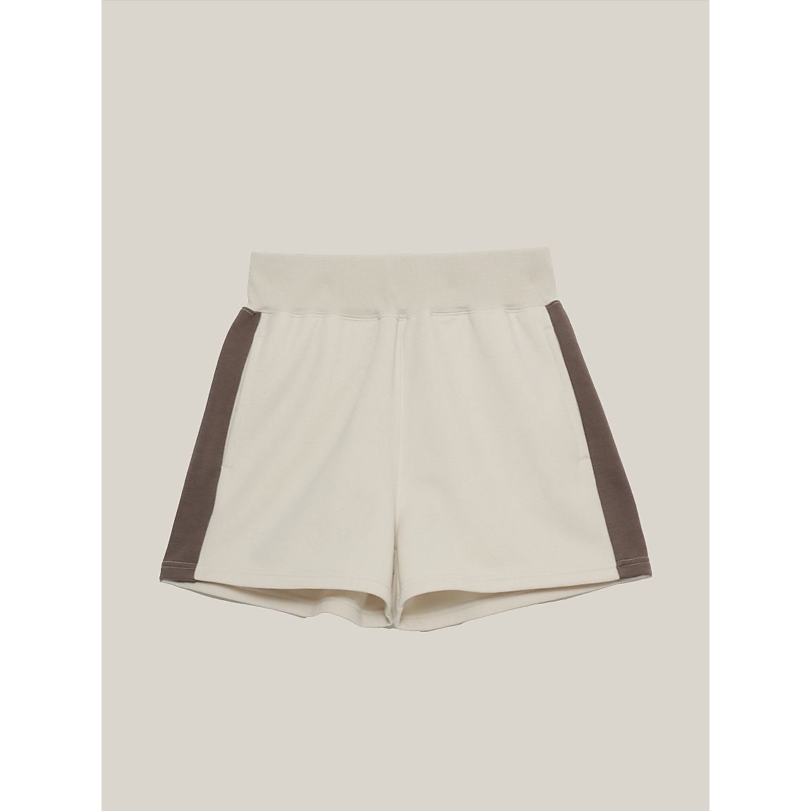 ミリオンドライ裏パイル起毛スエット パイピングショートパンツLADIES