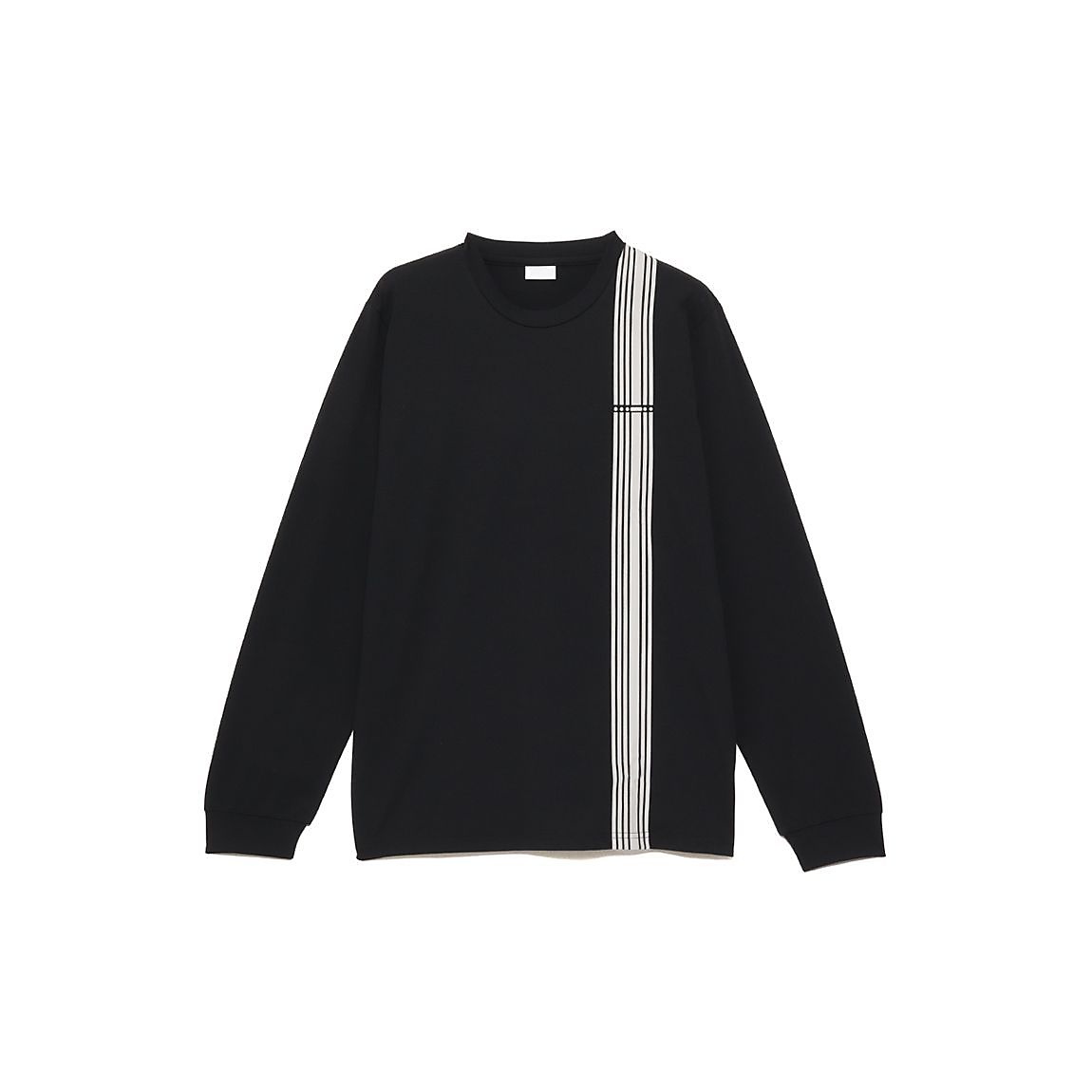 MFY天竺 ラインクルーネック長袖TシャツMENS