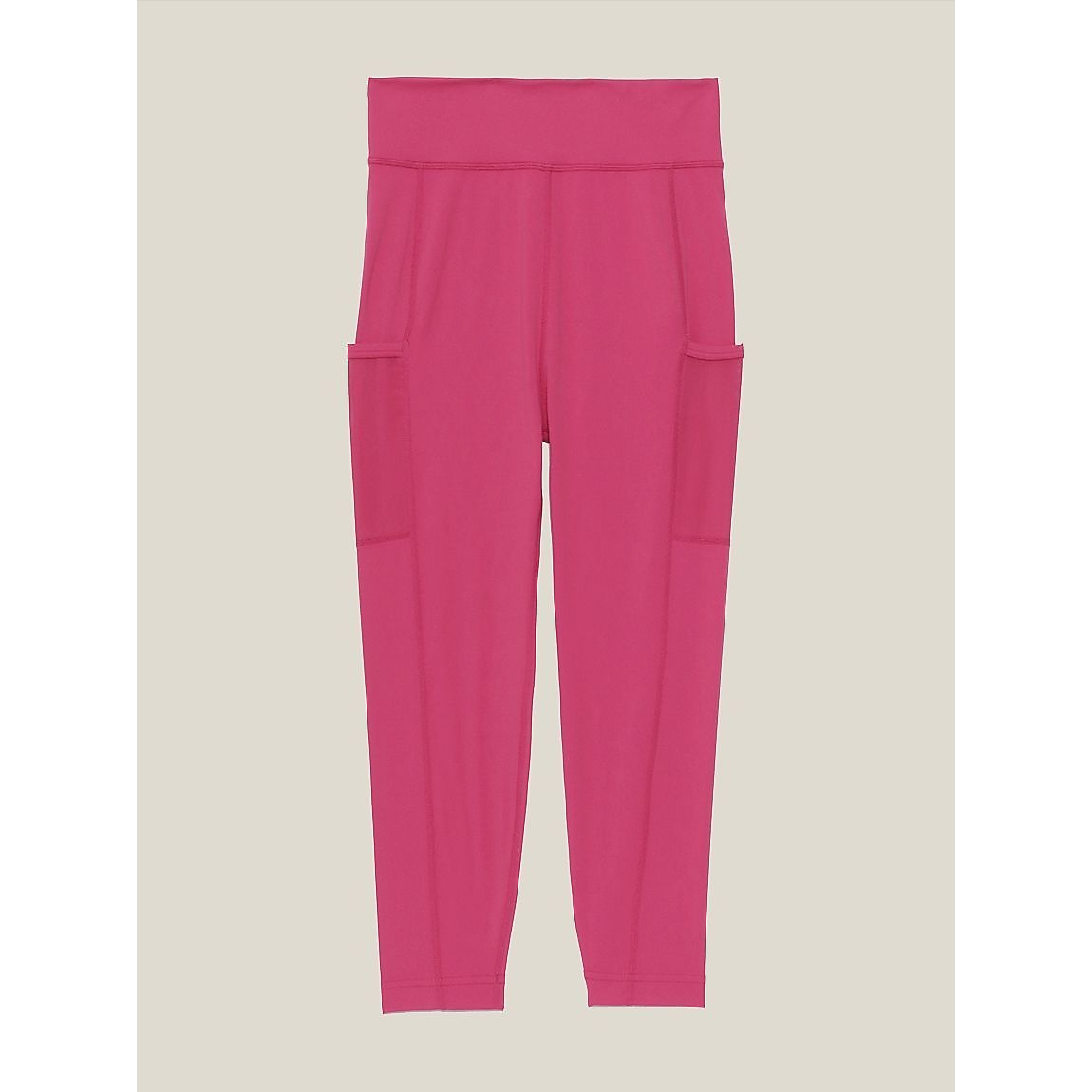 ナイロンスパンライトサポート クロップトタイツ