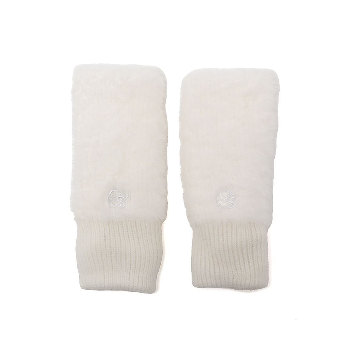 「寒い日のスタンダード。」 シャギーニットハンドウォーマー